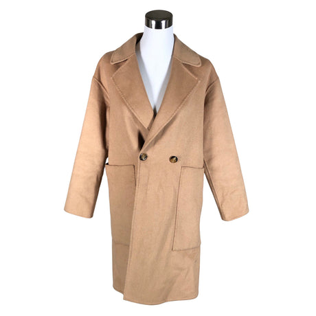 Unisex Cut & Pret - Villane mantel, suurus 34 - Pruun ()