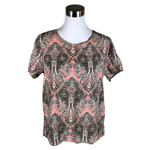 Unisex Soyaconcept - Lühikeste käistega pluus, suurus 40 - Heleroosa (1)