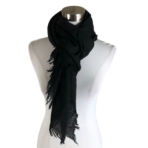 Unisex Balmuir - Õhuke sall, suurus Maxi - Must (2)