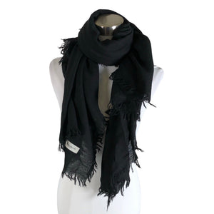 Unisex Balmuir - Õhuke sall, suurus Maxi - Must (1)