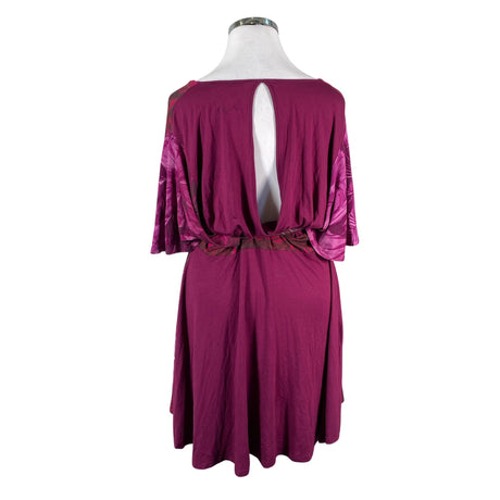 Unisex Desigual - Trikotaažist tuunika, suurus 42 - Lilla (2)