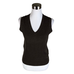 Unisex Global - Kootud vest, suurus 38 - Pruun (1)