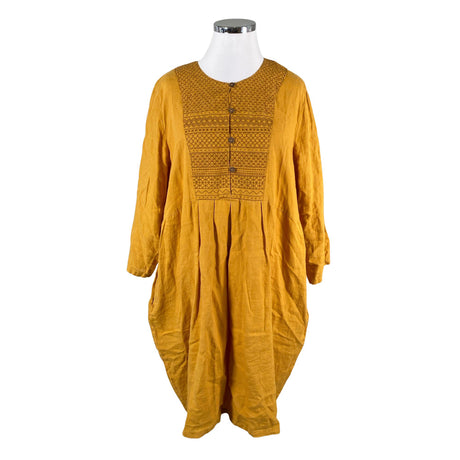 Unisex Gudrun Sjöden - Mitteveniv kleit, suurus 52 - Kollane ()
