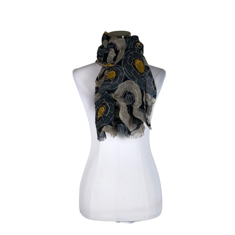 Unisex Marimekko - Õhuke sall, suurus Maxi - Sinine ()