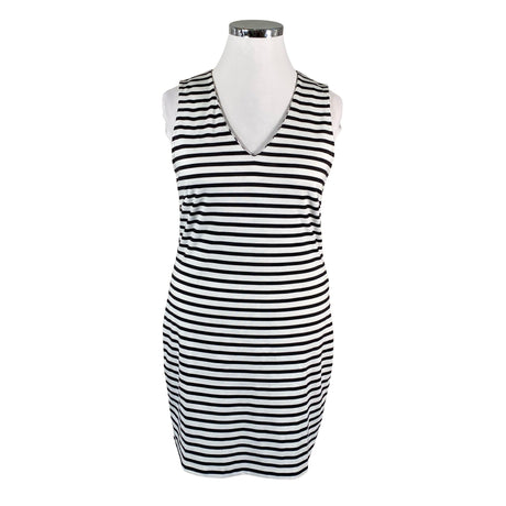 Unisex Soyaconcept - Trikotaažist kleit, suurus 42 - Valge ()