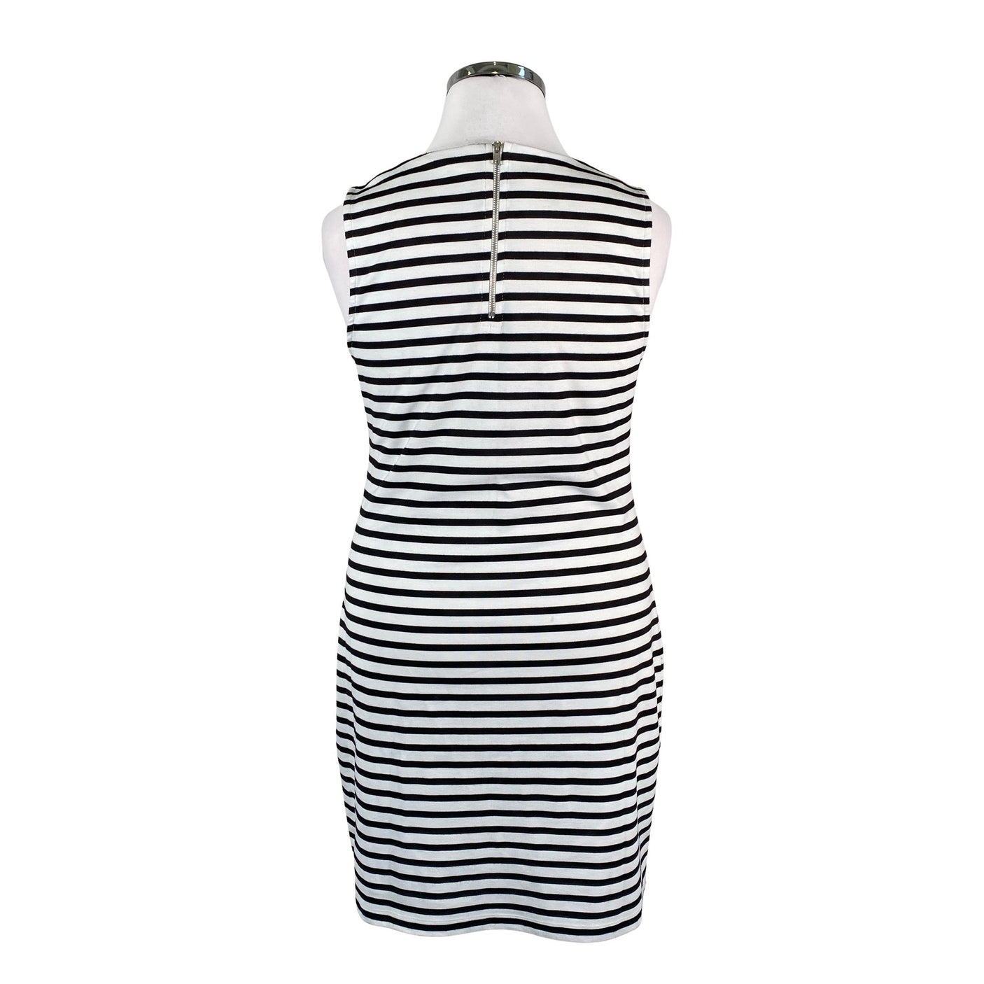 Unisex Soyaconcept - Trikotaažist kleit, suurus 42 - Valge (2)