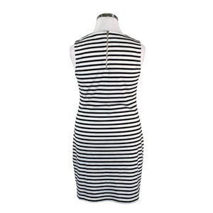 Unisex Soyaconcept - Trikotaažist kleit, suurus 42 - Valge (2)