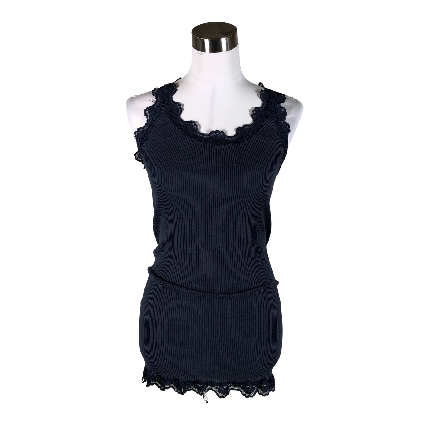 Unisex Rosemunde - Trikotaažist topp, suurus 40 - Sinine (1)