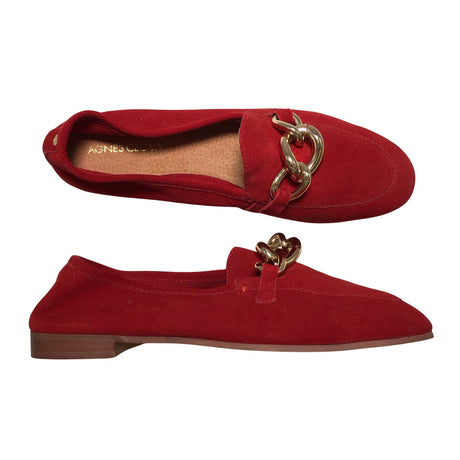 Unisex Agnes Cecilia - Mokassiinid, suurus 41 - Punane ()