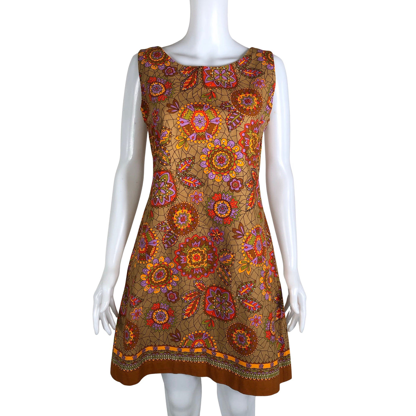 Unisex Handmade - Mitteveniv kleit, suurus 34 - Oranž (1)