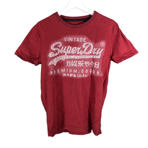 Unisex Superdry - T-särk, suurus M - Veinipunane (1)