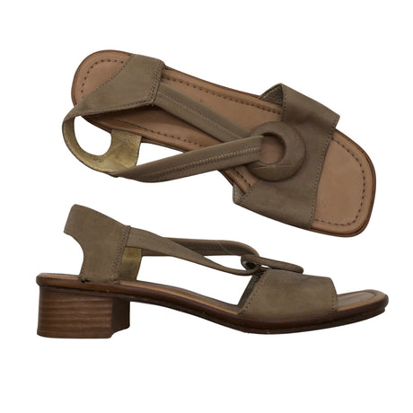 Unisex Rieker - Kontsaga rihmikud, suurus 38 - Beige ()