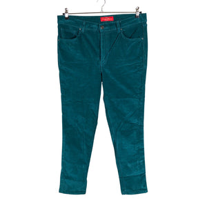 Unisex Silver Jeans - Sametpüksid, suurus 44 - Roheline (1)