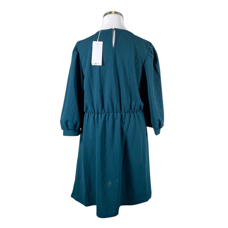Unisex Fransa - Õhuke kleit, suurus 44 - Roheline (2)