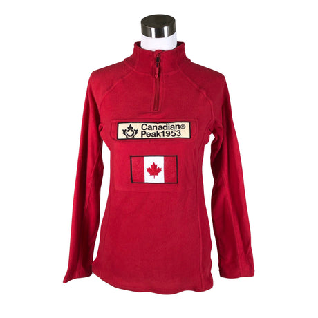 Unisex Canadian Peak - Fliispluus, suurus 32 - Punane ()