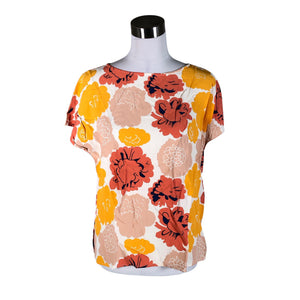 Unisex Marimekko - Lühikeste käistega pluus, suurus 38 - Looduslik valge (1)