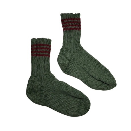 Unisex Handmade - Villased sokid, suurus 38 - Roheline ()
