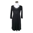 Unisex Muotikuu - Trikotaažist kleit, suurus 34 - Must ()