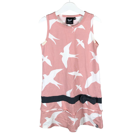 Unisex Blaa - Trikotaažist kleit, suurus 128 - 134 - Heleroosa ()