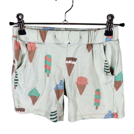 Unisex Lindex - Trikotaažist lühikesed püksid, suurus 122 - 128 - Roheline ()