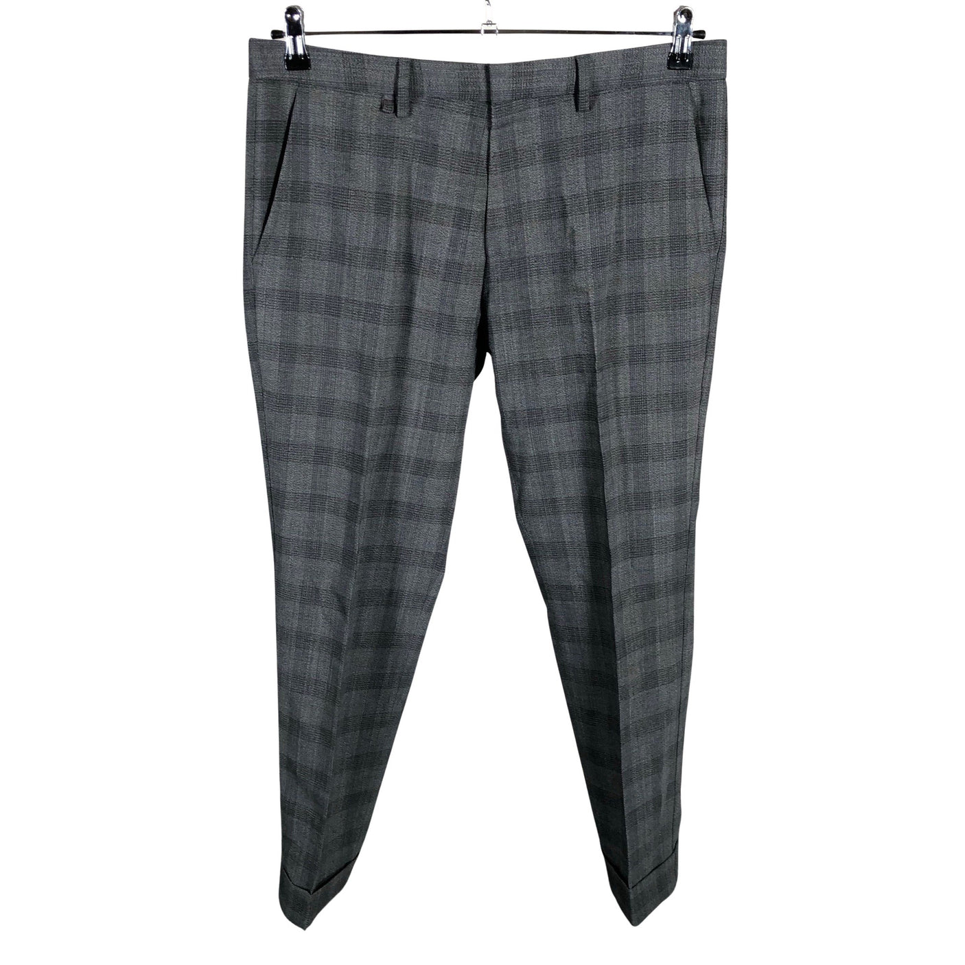 Unisex Hugo Boss - Ülikonna püksid, suurus M - Hall (1)