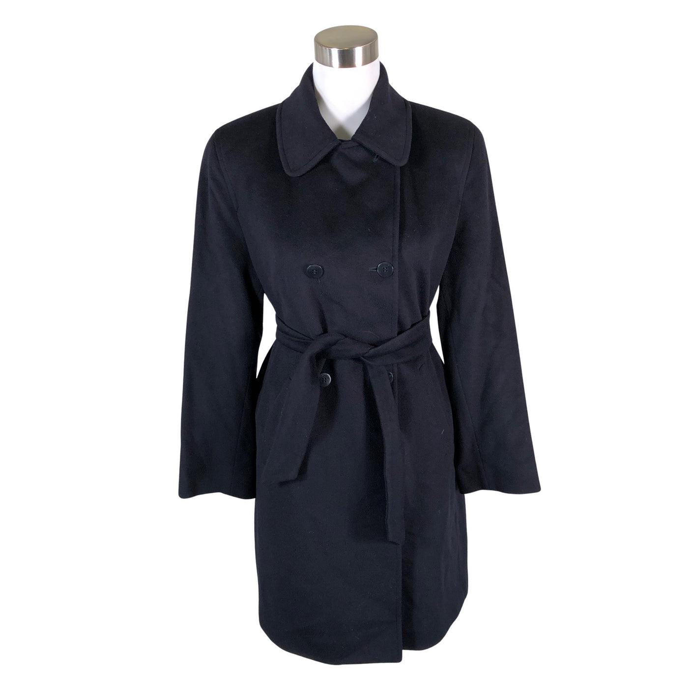 Unisex Burberrys' - Villane mantel, suurus 38 - Sinine (1)