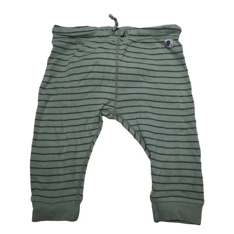 Unisex Polarn O. Pyret - Trikotaažist püksid, suurus 62 - 68 - Roheline ()