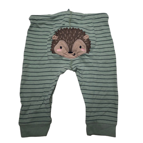 Unisex Polarn O. Pyret - Trikotaažist püksid, suurus 62 - 68 - Roheline (2)