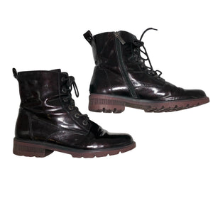 Unisex Tamaris - Poolsaapad, suurus 41 - Veinipunane (1)