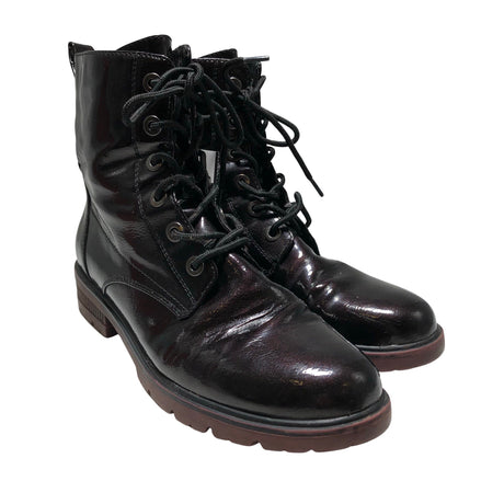 Unisex Tamaris - Poolsaapad, suurus 41 - Veinipunane (2)