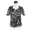 Unisex SOL-Design - Lühikeste käistega pluus, suurus 38 - Hall ()