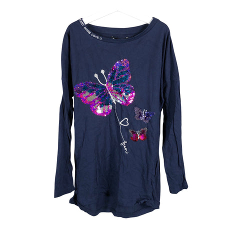 Unisex Desigual - Trikotaažist pluus, suurus 146 - 152 - Sinine ()