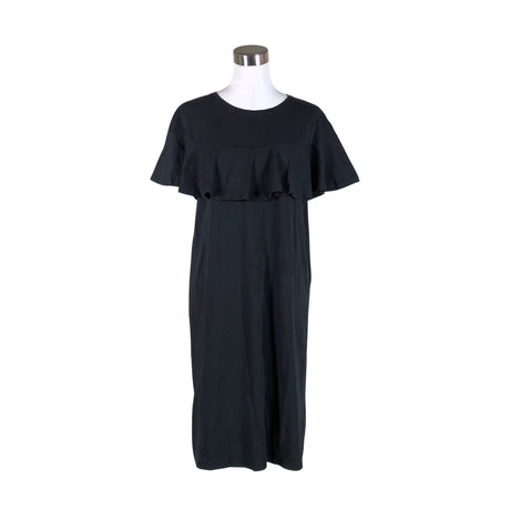 Unisex Papu - Trikotaažist kleit, suurus 40 - Must ()