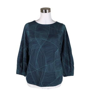 Unisex Gudrun Sjöden - Trikotaažist pluus, suurus 36 - Sinine (1)