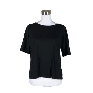 Unisex Nanso - Trikotaažist pluus, suurus 36 - Must (1)