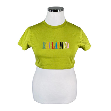 Unisex Reclaimed Vintage - T-särk, suurus 42 - Roheline ()