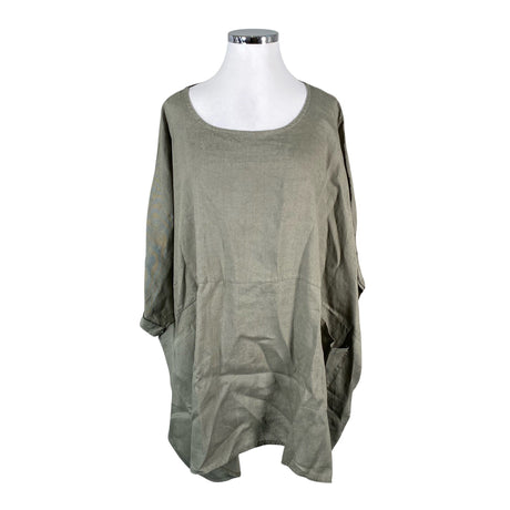 Unisex Bohemiana - Mitteveniv tuunika, suurus 44 - Roheline ()