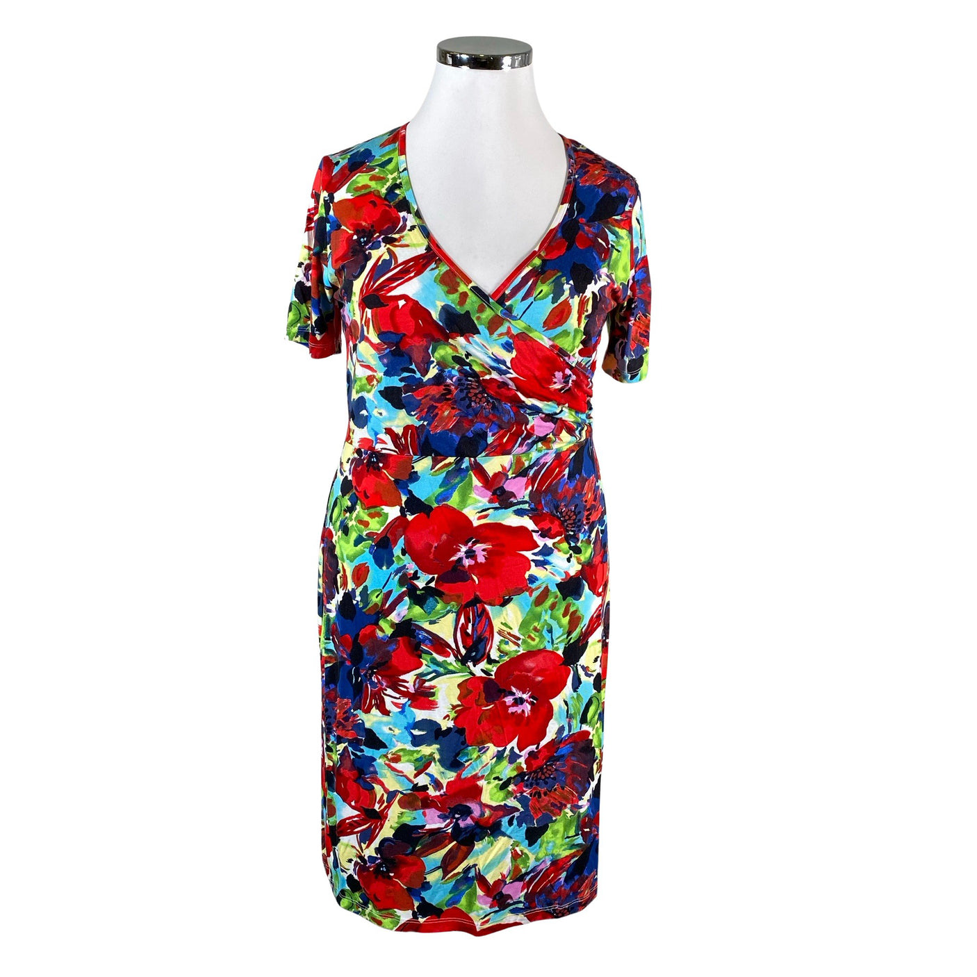 Unisex Peter Hahn - Trikotaažist kleit, suurus 42 - Punane (1)