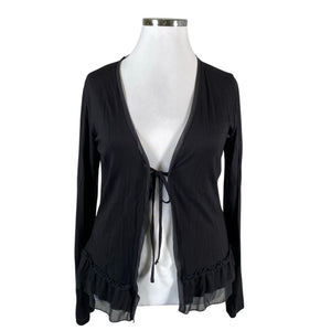 Unisex Anna Field - Trikotaažist pluus, suurus 42 - Must (1)