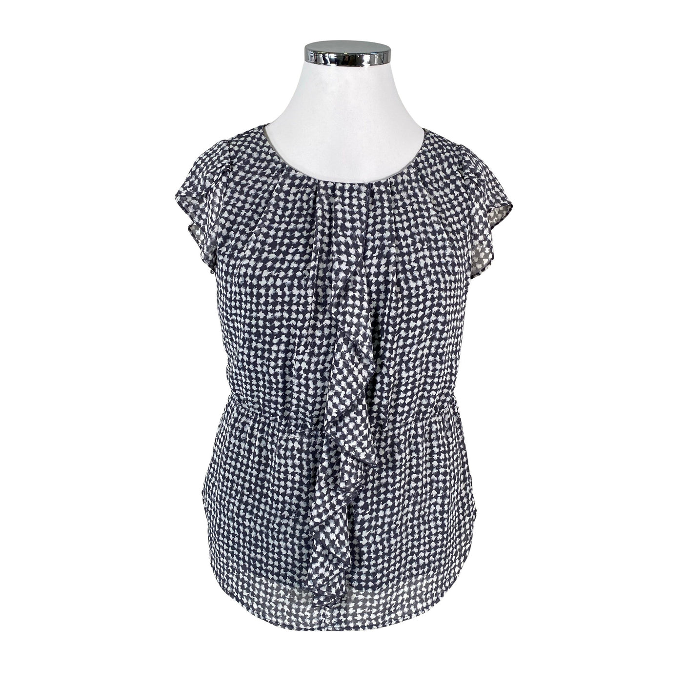 Unisex Esprit - Lühikeste käistega pluus, suurus 42 - Hall (1)