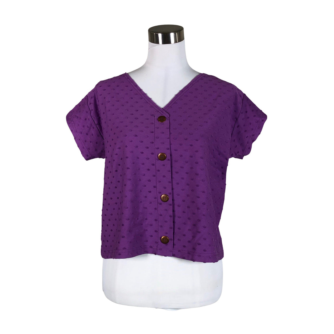 Unisex Aarrelabel - T-särk, suurus 38 - Lilla (1)