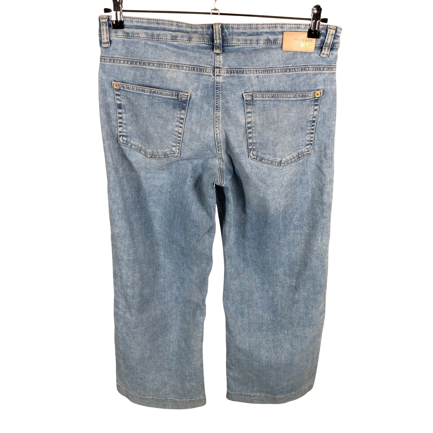 Unisex MAC - Teksast poolpikad püksid, suurus 40 - Helesinine (2)