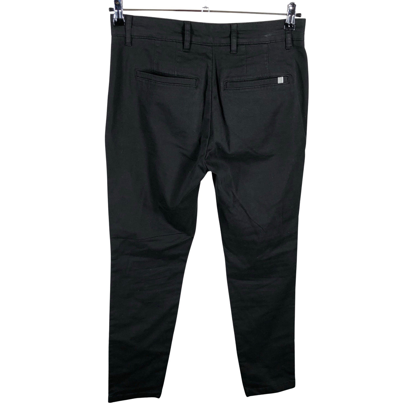 Unisex Solid - Chino-püksid, suurus W30 - Must (2)