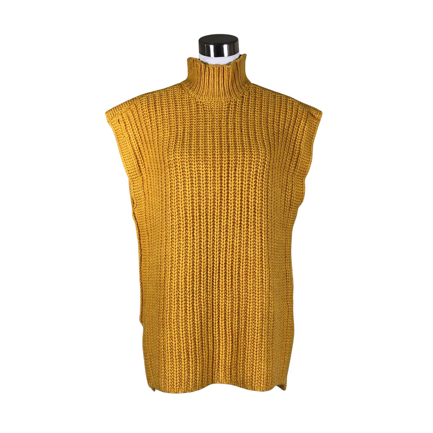 Unisex Karen by Simonsen - Kootud vest, suurus 36 - Kollane (1)