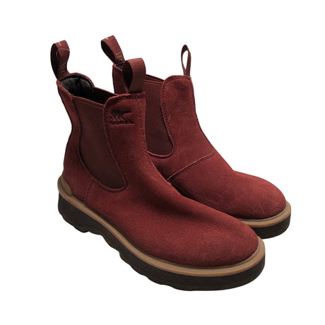 Unisex Sorel - Poolsaapad, suurus 38 - Veinipunane (2)