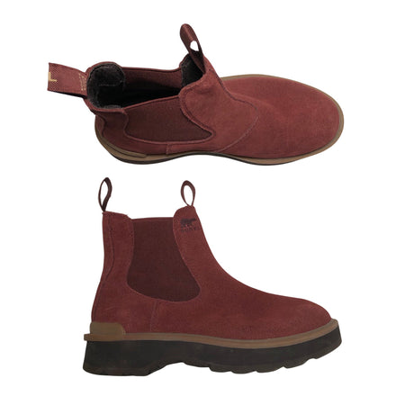 Unisex Sorel - Poolsaapad, suurus 38 - Veinipunane ()