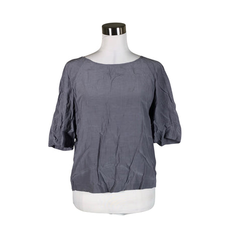 Unisex Benetton - Lühikeste käistega pluus, suurus 38 - Helesinine ()