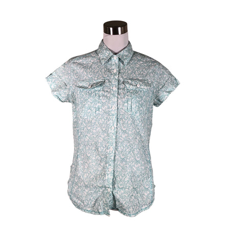 Unisex Columbia - Lühikeste käistega pluus, suurus 40 - Helesinine ()