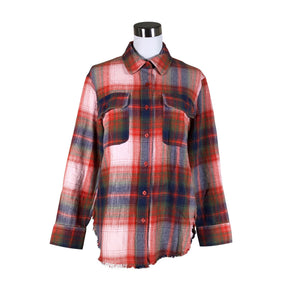 Unisex Next - Flanellsärk, suurus 34 - Oranž (1)