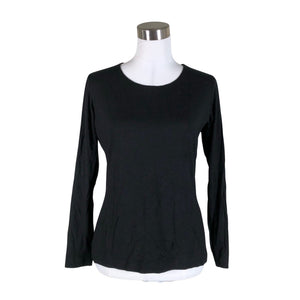 Unisex Voglia - Trikotaažist pluus, suurus 36 - Must (1)